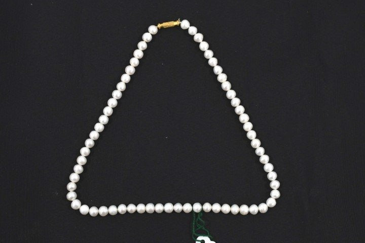 136.47/CT Round Freshwater Pearl Beads-50