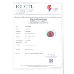 Load image into Gallery viewer, 6.80/CT Natural Mozambique Ruby with Govt. Lab Certificate-(23310)