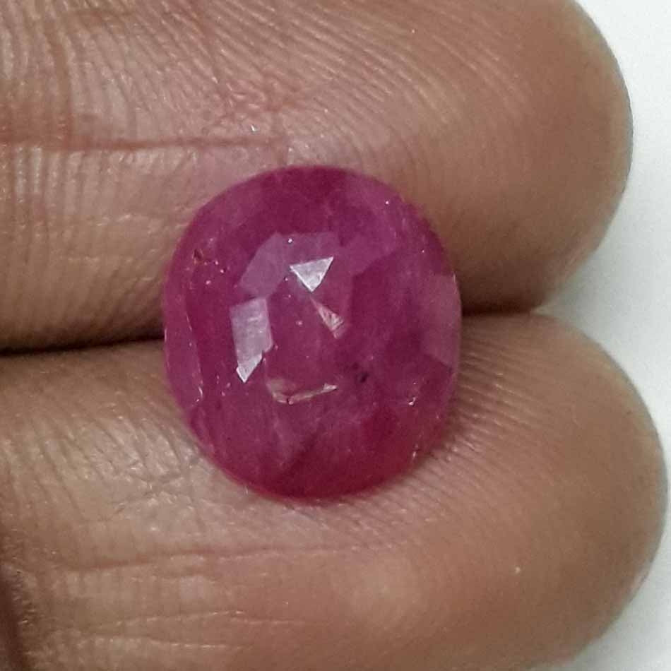 5.20 Ratti Natural Mozambique Ruby with Govt. Lab Certificate-(23310)