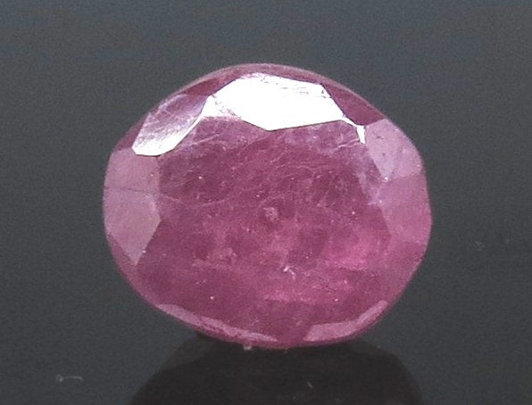 4.10/CT Natural Ruby with Govt Lab Certificate (4551)