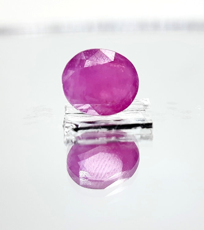 4.75 Carat Natural Mozambique Ruby with Govt Lab Certificate-12210