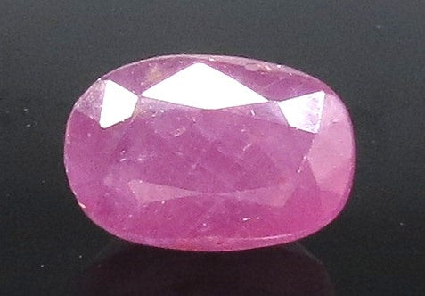 6.29 Ratti Natural New Burma Ruby with Govt. Lab Certificate-(125313)