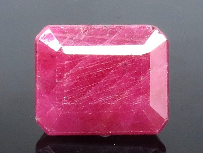 6.18 Ratti Natural new burma Ruby with Govt. Lab Certificate-(2331)