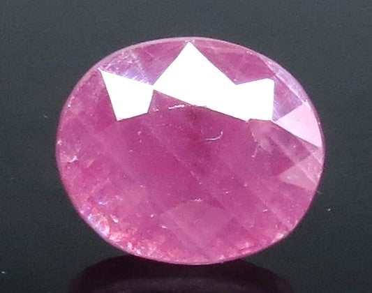 4.26 Ratti Natural New Burma Ruby with Govt. Lab Certificate-(4551)