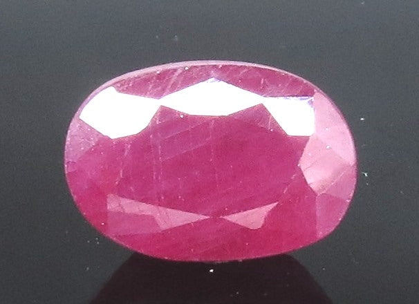 5.40 Ratti Natural New Burma Ruby with Govt. Lab Certificate-(4551)