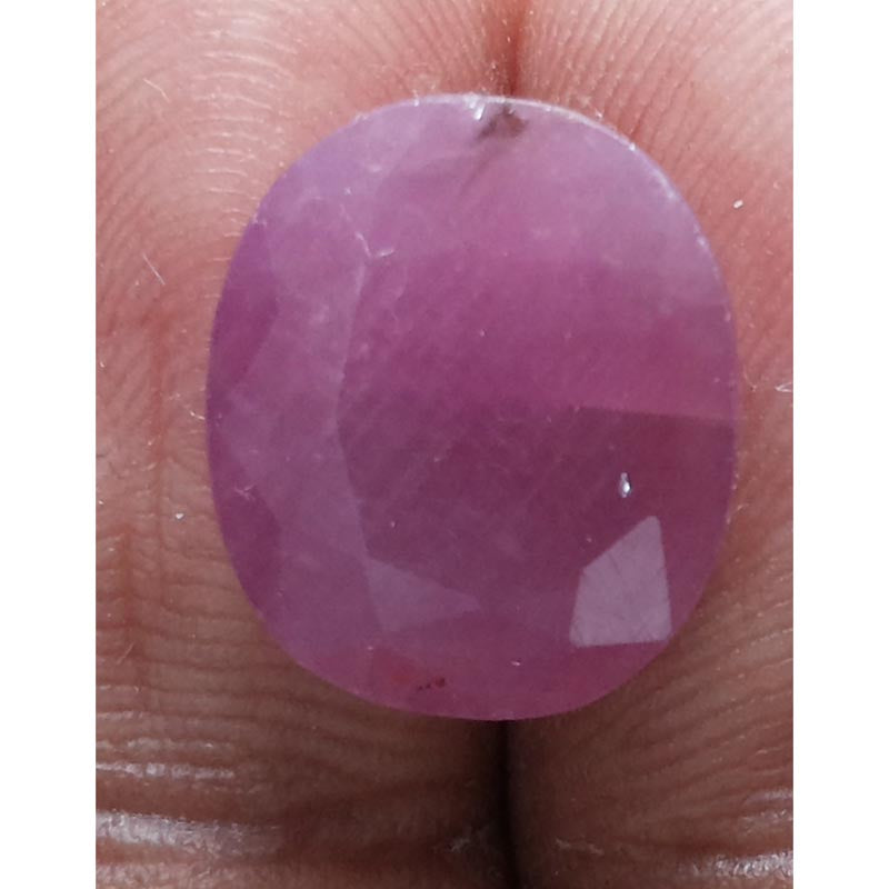 13.19 Ratti Natural New Burma Ruby with Govt. Lab Certificate-(3441)
