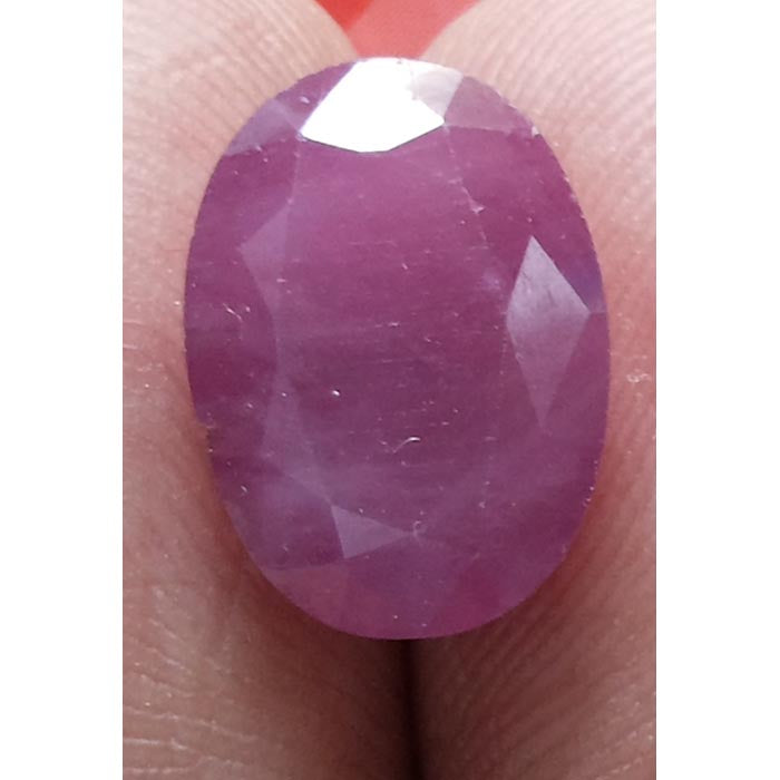 8.17 Ratti Natural New Burma Ruby with Govt. Lab Certificate-(3100)