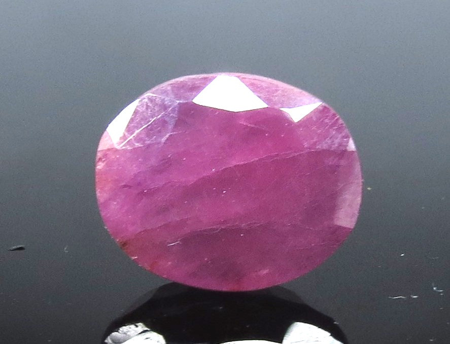 4.55 Ratti Natural New Burma Ruby with Govt. Lab Certificate-(3441)