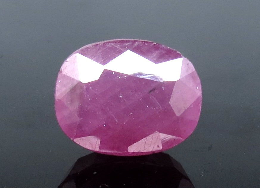 9.17 Ratti Natural New Burma Ruby with Govt. Lab Certificate-(3441)