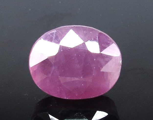 7.53 Ratti Natural new burma Ruby with Govt. Lab Certificate-(2331)