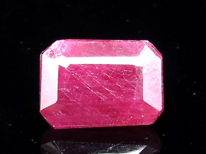 7.33 Ratti Natural New Burma Ruby with Govt. Lab Certificate-(3441)