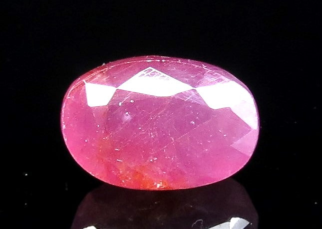 5.42 Ratti Natural New Burma Ruby with Govt. Lab Certificate-(3441)
