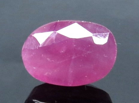 4.63/CT Natural Mozambique Ruby with Govt. Lab Certificate-12210