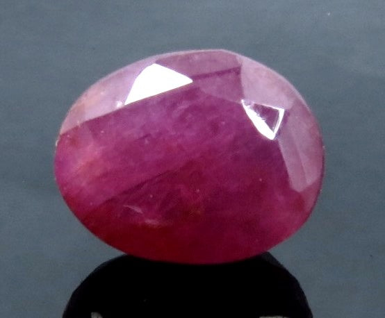 4.93/CT Natural Oval Mixed Mozambique Ruby with Govt. Lab Certificate-12210