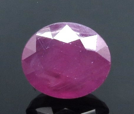 5.95/CT Natural Mozambique Ruby with Govt. Lab Certificate-7881