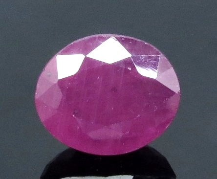 6.61/CT Natural Mozambique Ruby with Govt. Lab Certificate-(12210)