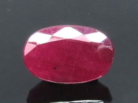 3.74/CT Natural Mozambique Ruby gemstone of Super Premium Quality with Govt. Lab Certificate-(12210)