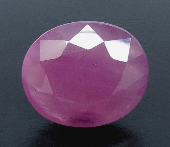 8.47/CT Natural Mozambique Ruby with Govt. Lab Certificate (7881)
