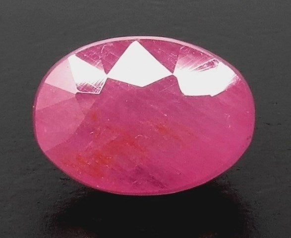 4.95/CT Natural Mozambique Ruby with Govt. Lab Certificate (23310)