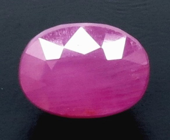 6.34/CT Natural Mozambique Ruby with Govt. Lab Certificate (RUBY9T)