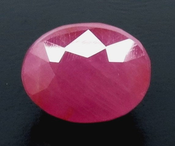 6.39/CT Natural Mozambique Ruby with Govt. Lab Certificate (RUBY9T)