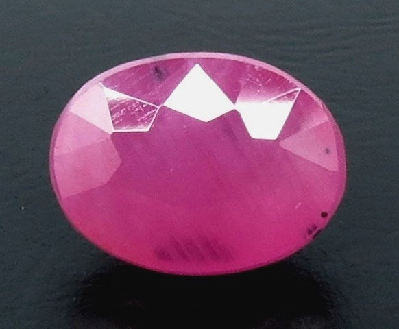 3.87/CT Natural Mozambique Ruby with Govt. Lab Certificate (RUBY9T)