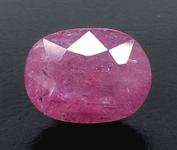 4.06/CT Natural Mozambique Ruby with Govt. Lab Certificate (RUBY9W)