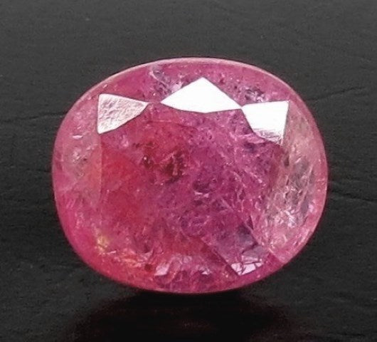 4.51/CT Natural Mozambique Ruby with Govt. Lab Certificate (RUBY9W)