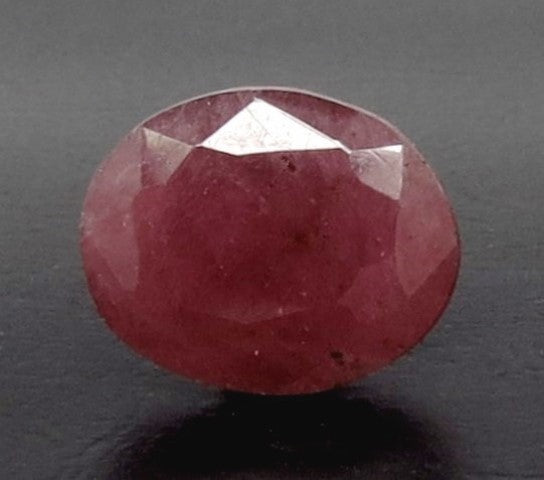7.42/CT Natural Indian Ruby with Govt. Lab Certificate