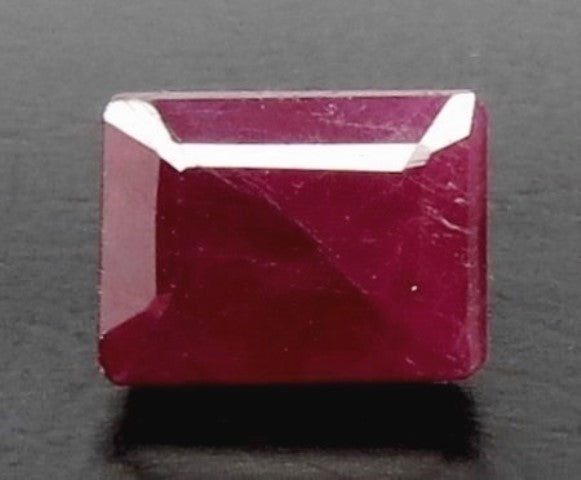2.97/CT Natural Mozambique Ruby with Govt. Lab Certificate (12210)
