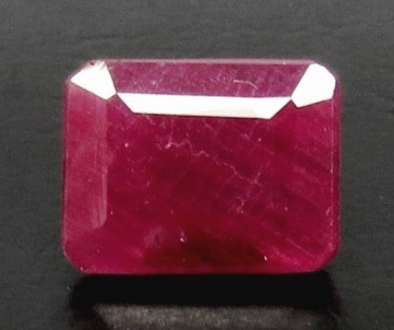 2.25/CT Natural Mozambique Ruby with Govt. Lab Certificate (12210)
