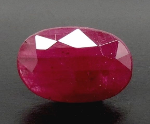 4.94/CT Natural New Burma Ruby with Govt. Lab Certificate-3465D12085