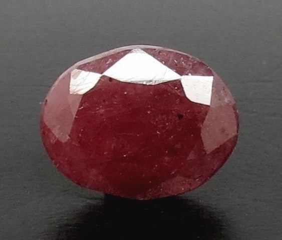 4.94/CT Natural New Burma Ruby with Govt. Lab Certificate-3465D12086