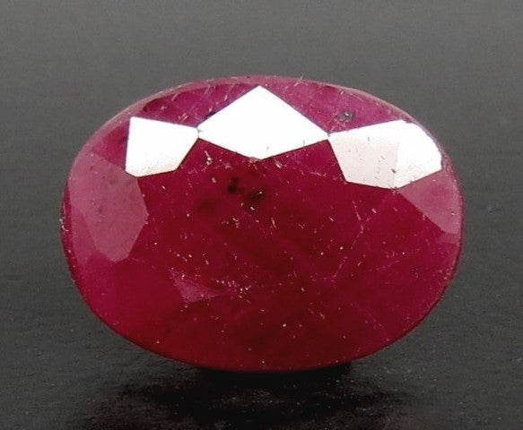 4.88/CT Natural New Burma Ruby with Govt. Lab Certificate-3465D12093