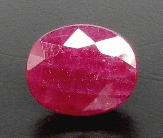 6.45/CT Natural New Burma Ruby with Govt. Lab Certificate- 3588D12458