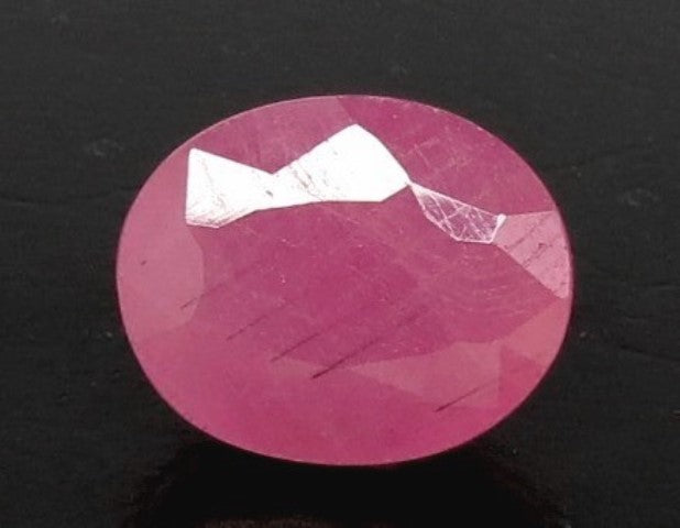 5.80/CT Natural Mozambique Ruby with Govt. Lab Certificate (RUBY9T)