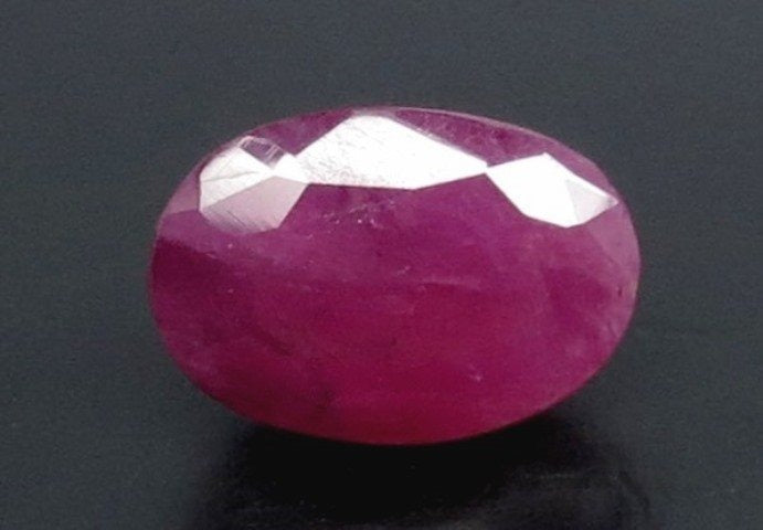 6.53/CT Natural Mozambique Ruby with Govt. Lab Certificate-4710D16925