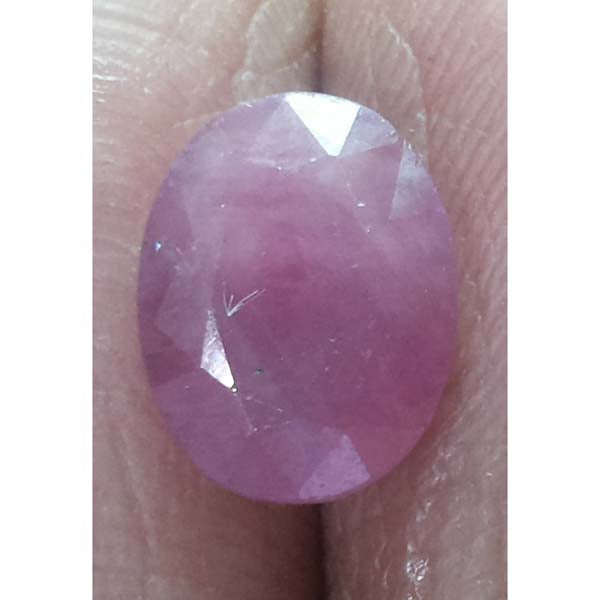 3.67 Ratti Natural Mozambique Ruby with Govt. Lab Certificate-{7881)