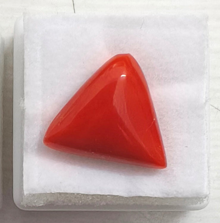 10.21/CT Natural Triangular Red Coral-2800