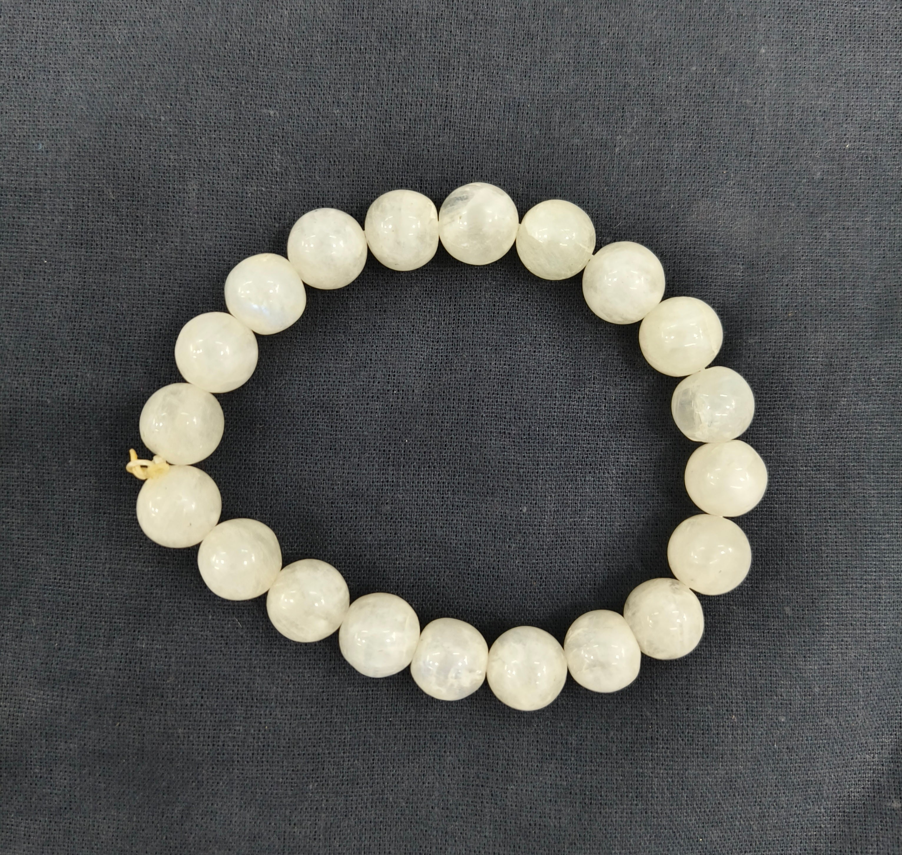WHITE LABRADORITE BRACELET