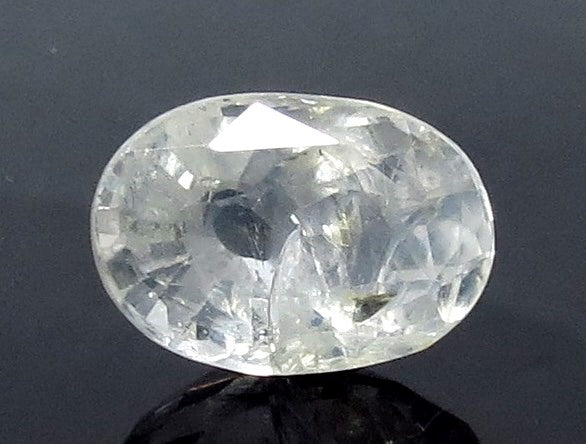 2.35/CT Natural White Sapphire with Govt Lab Certificate-16650
