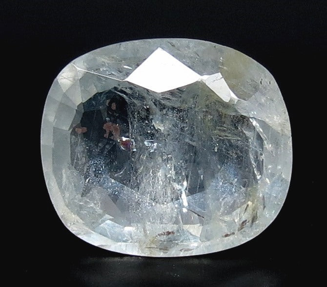 9.09/CT Natural White Sapphire with Govt Lab Certificate (4551)