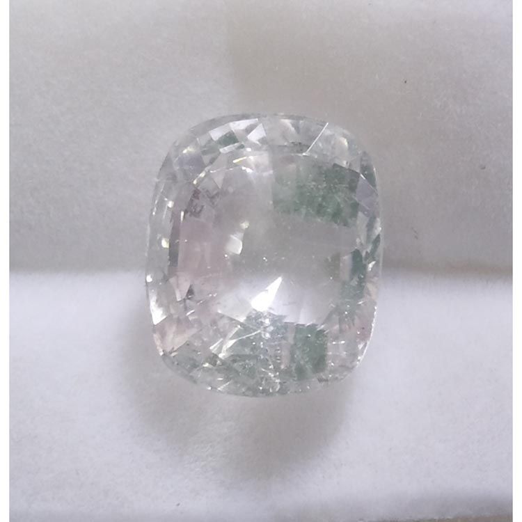 7.61 Ratti Natural White topaz with Govt. Lab Certificate-1665