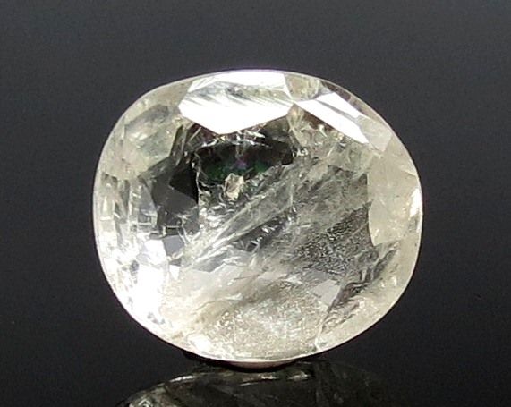 3.36 Ratti yellow sapphire with Govt Lab Certificate-(6771)