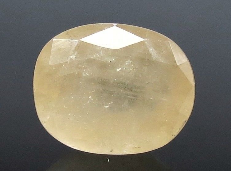 10.48 Ratti Natural Ceylonese Yellow Sapphire with Govt Lab Certificate-(6771)