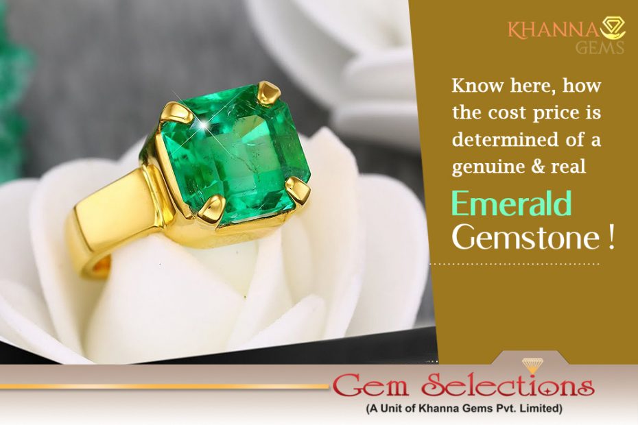 Know Here How The Cost Price is Determined of a Real Emerald - Khanna Gems