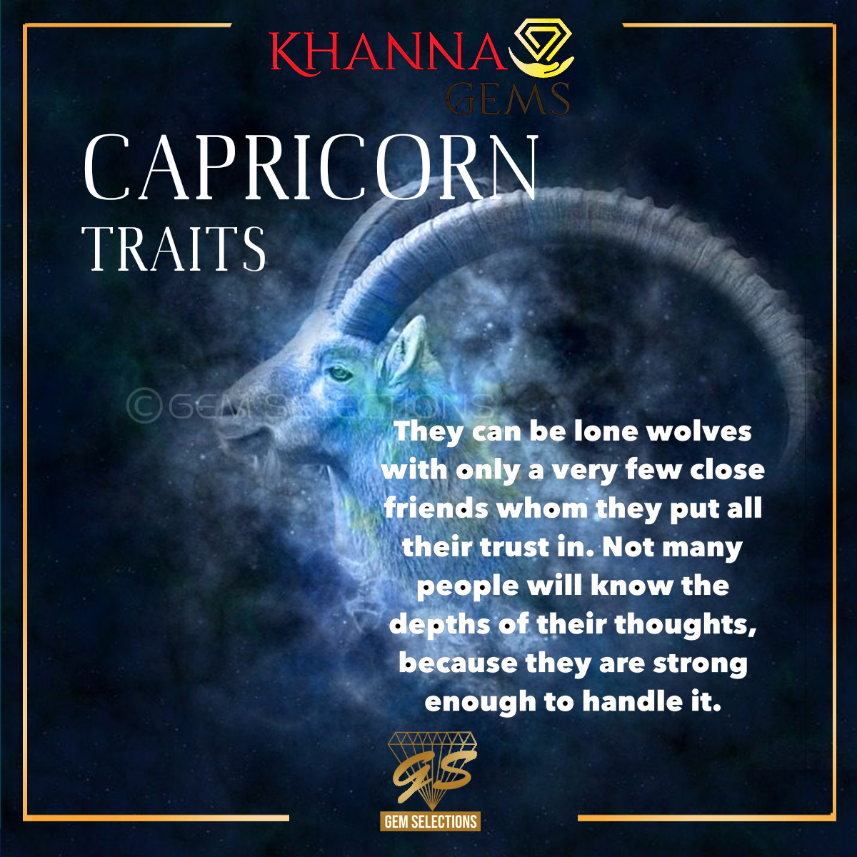 All you need to know about Capricorn Khanna Gems