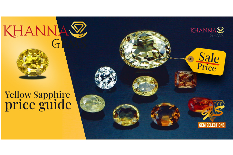 Yellow Sapphire price guide/Pukhraj price guide￼
