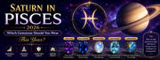 Saturn in Pisces 2026: Which Gemstone Should You Wear This Year?