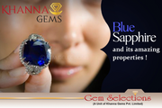 Amazing properties of Blue Sapphire stone